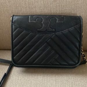 Tory Burch Black Fleming Bag
